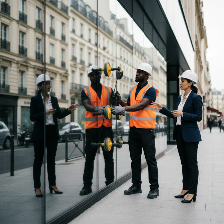 ARTAXE Installation Vitrerie Paris 3