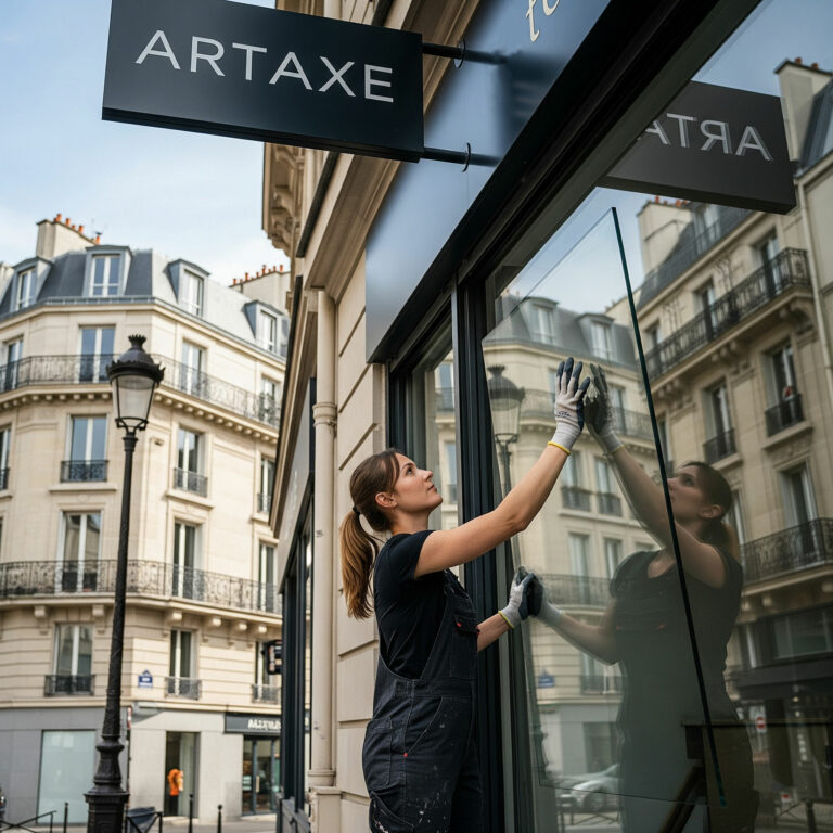 ARTAXE Installation Vitrerie Paris 4